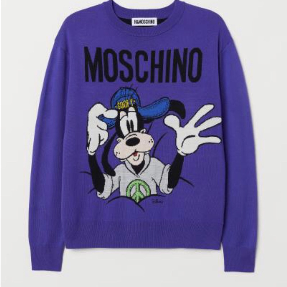 Goofy moschino H&M sweater